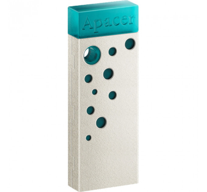 USB флеш накопичувач Apacer 32GB AH11J Turquoise Green USB 2.0 (AP32GAH11JG-1)