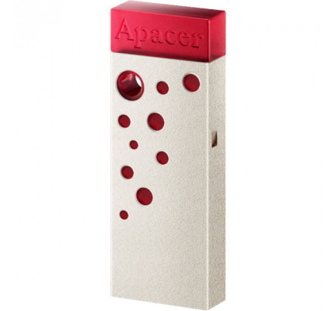 USB флеш накопичувач Apacer 64GB AH15J Magenta Red USB 3.0 (AP64GAH15JR-1)