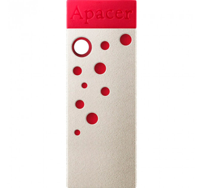 USB флеш накопичувач Apacer 64GB AH15J Magenta Red USB 3.0 (AP64GAH15JR-1)
