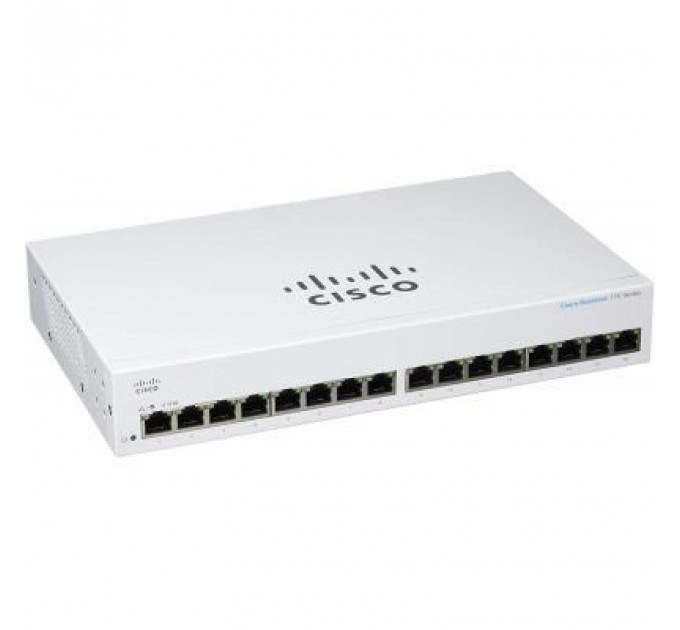 Комутатор мережевий Cisco CBS110-16T-EU