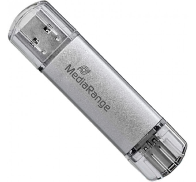 USB флеш накопичувач Mediarange 32GB Silver USB 3.0 / Type-C (MR936)