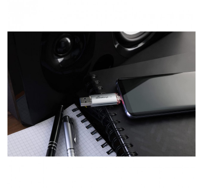 USB флеш накопичувач Mediarange 32GB Silver USB 3.0 / Type-C (MR936)