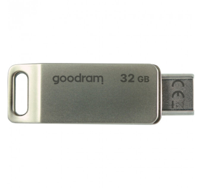 USB флеш накопичувач Goodram 32GB ODA3 Silver USB 3.0 / Type-C (ODA3-0320S0R11)