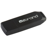 USB флеш накопичувач Mibrand 64GB Mink Black USB 2.0 (MI2.0/MI64P4B)