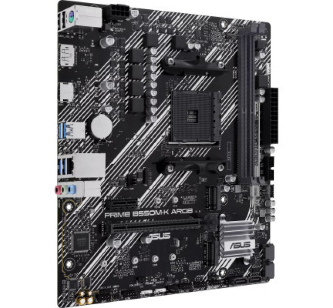 Материнська плата ASUS PRIME B550M-K ARGB