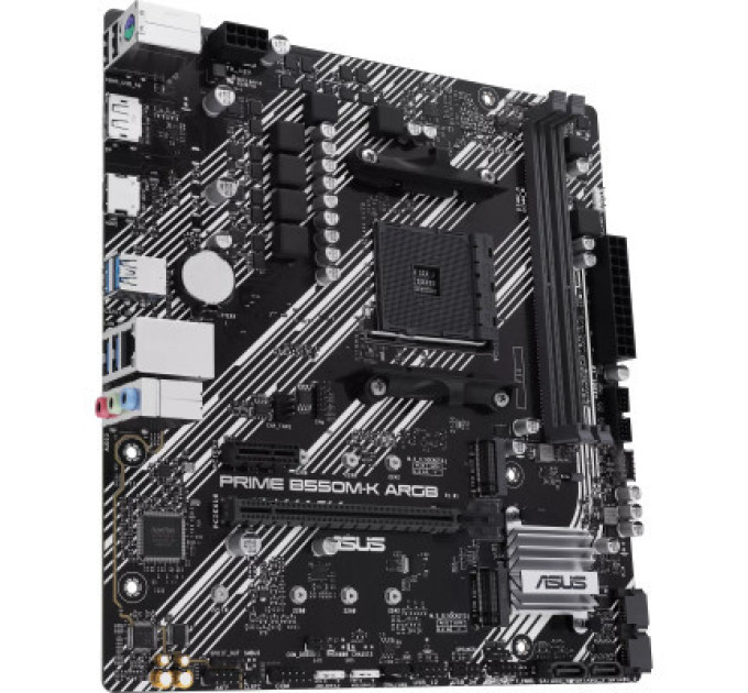 Материнська плата ASUS PRIME B550M-K ARGB