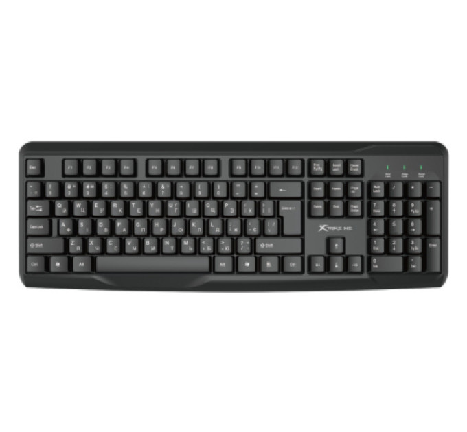 Комплект Xtrike ME MK-207 USB UA Black (MK-207UA)