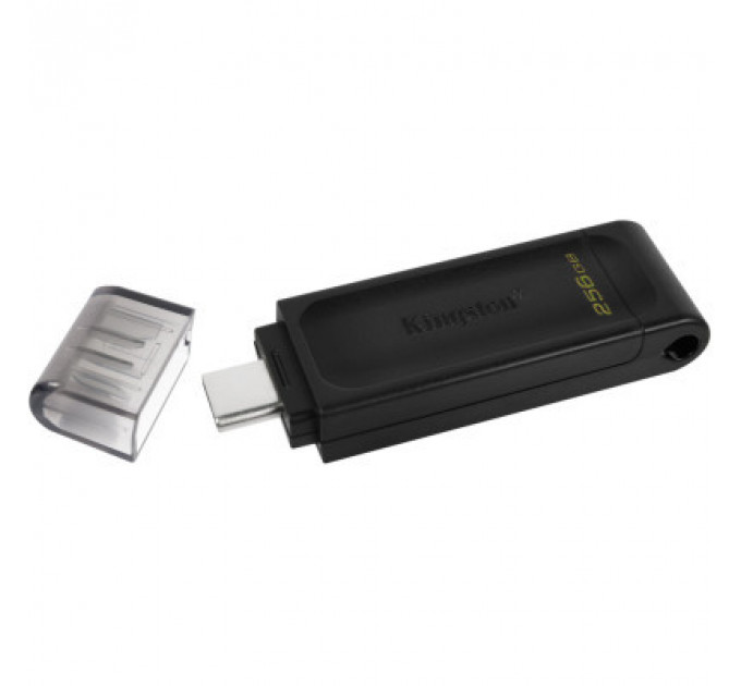USB флеш накопичувач Kingston 256GB DataTraveller 70 USB 3.2 / Type-C (DT70/256GB)
