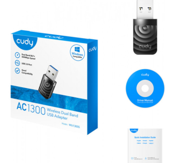 Cudy Мережева карта Wi-Fi Cudy WU1300S
