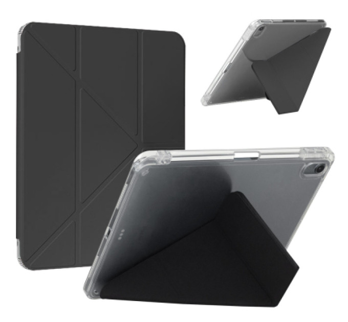 BeCover Чохол до планшета BeCover Ultra Slim Origami Transparent Apple iPad Air 11" M4 2026 Black (715183)