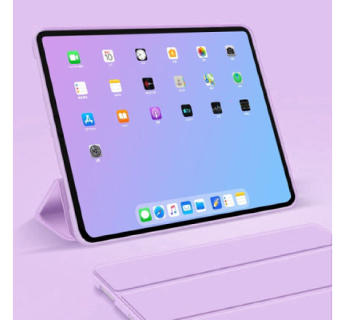 BeCover Чохол до планшета BeCover Tri Fold Soft TPU Silicone Apple iPad Air 11" M4 2026 Purple (715241)