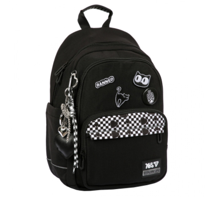 Рюкзак шкільний Yes Black Cat TS-47M (550306)