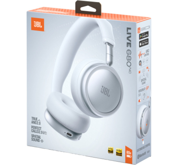 JBL Навушники JBL Live 680NC White (JBLLIVE680NCWHT)