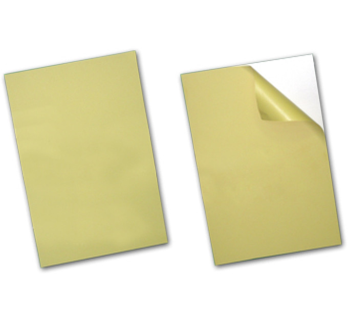 Папір самоклеючий PVC 0.3 мм (23x33 см) White