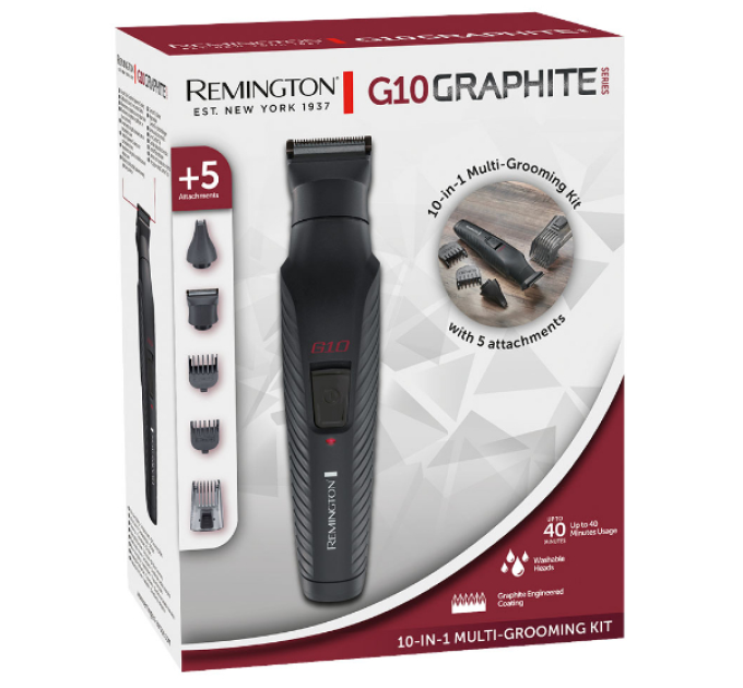 Тример універсальний Remington PG2100 G10 Graphite 10-in-1 Multigrooming Kit