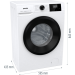 Пральна машина автоматична Gorenje W3NGPI62SBS/UA