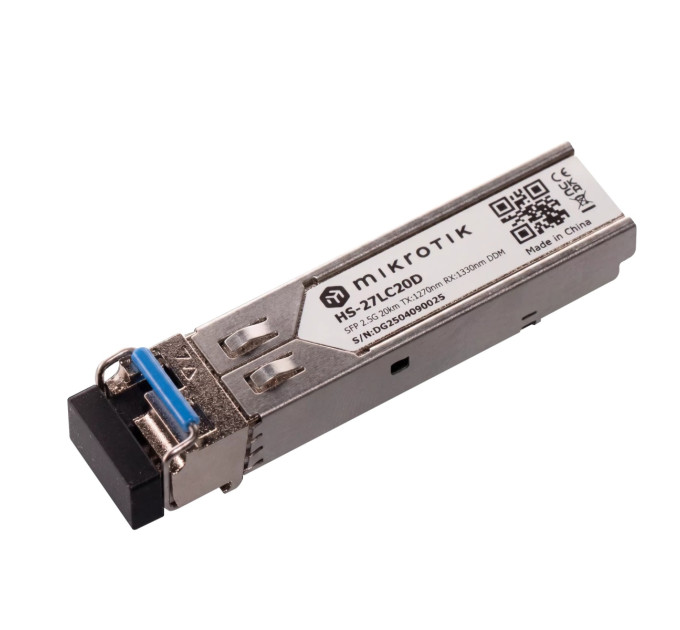 Mikrotik SFP Mikrotik HS-2733LC20D (пара HS-27LC20D + HS-33LC20, 1.25G/2.5G SM 20km 1270/1330)