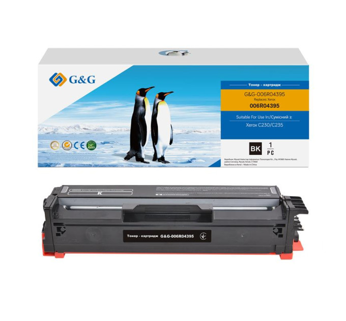 Картридж G&G для Xerox C230/C235 Black (3000 стор)