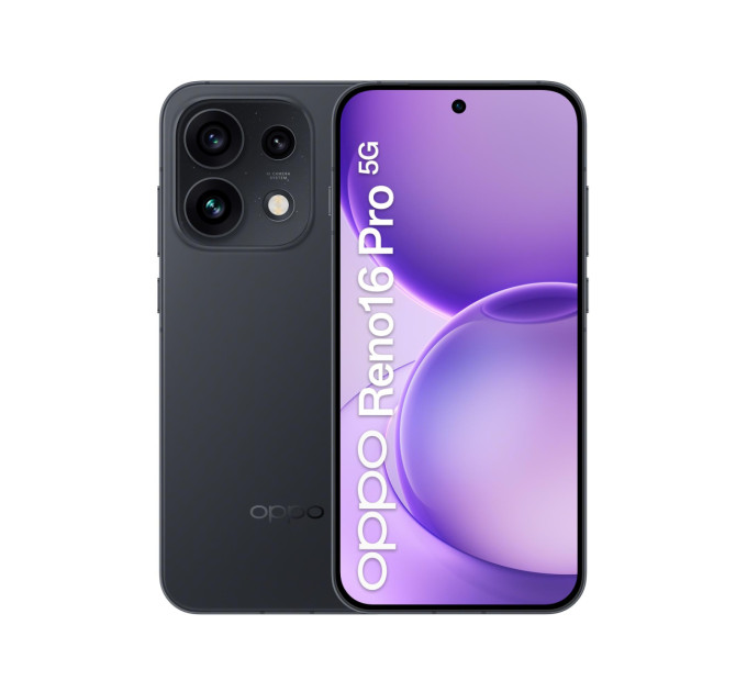 Мобільний телефон RENO16 PRO 12/512 CPH2863 STARLIGHT BLACK OPPO