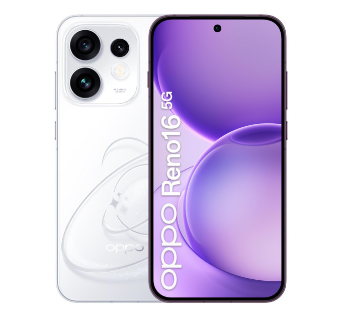 Мобільний телефон RENO16 12/256 CPH2865 POP WHITE OPPO