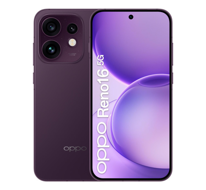 Мобільний телефон RENO16 12/256 CPH2865 TWILIGHT VIOLET OPPO