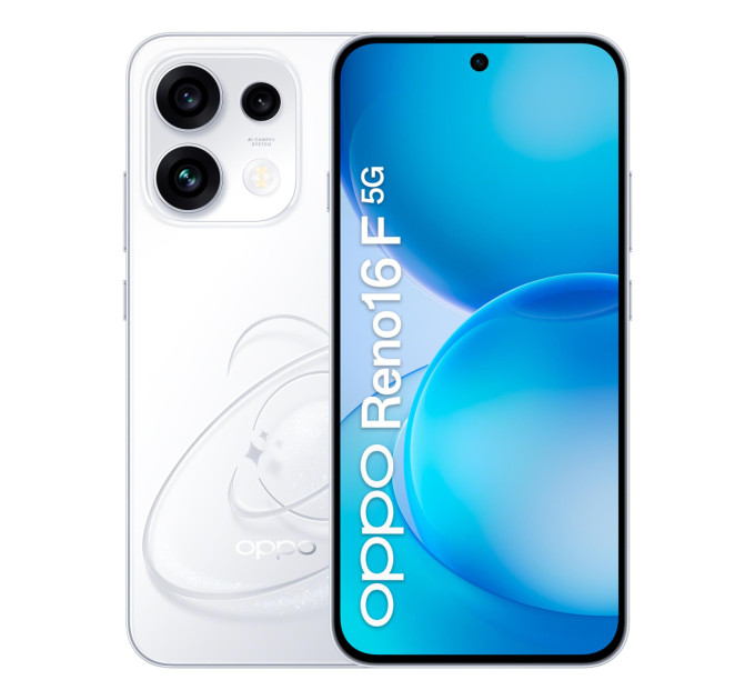 Мобільний телефон RENO16F 12/256 CPH2859 POP WHITE OPPO