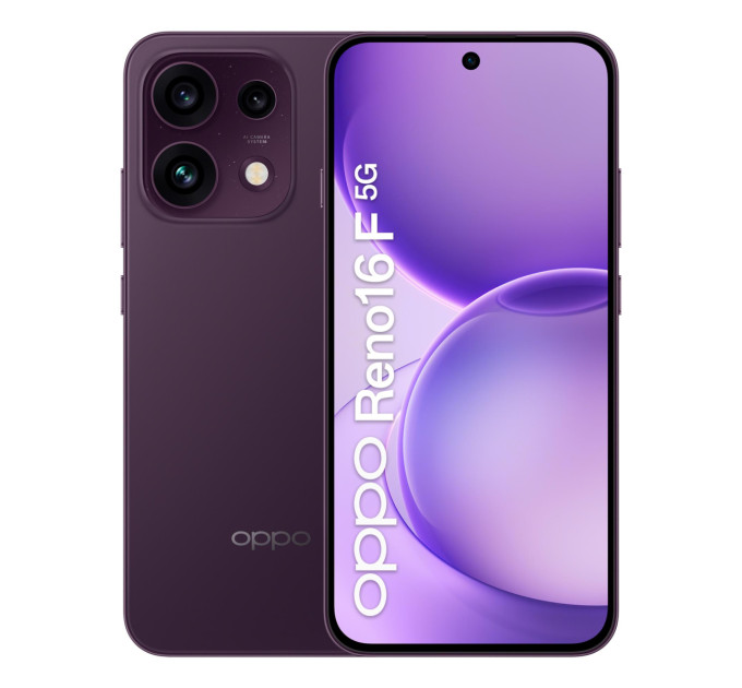 Мобільний телефон RENO16F 8/256 CPH2859 TWILIGHT VIOLET OPPO