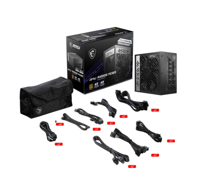 Блок живлення MSI MPG A1000G PCIE5 850W