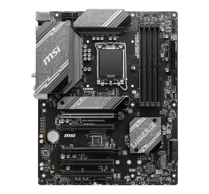 MSI Материнська плата MSI B760 Gaming Plus WiFi Socket 1700