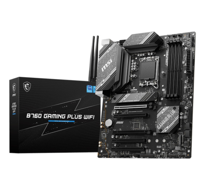 MSI Материнська плата MSI B760 Gaming Plus WiFi Socket 1700