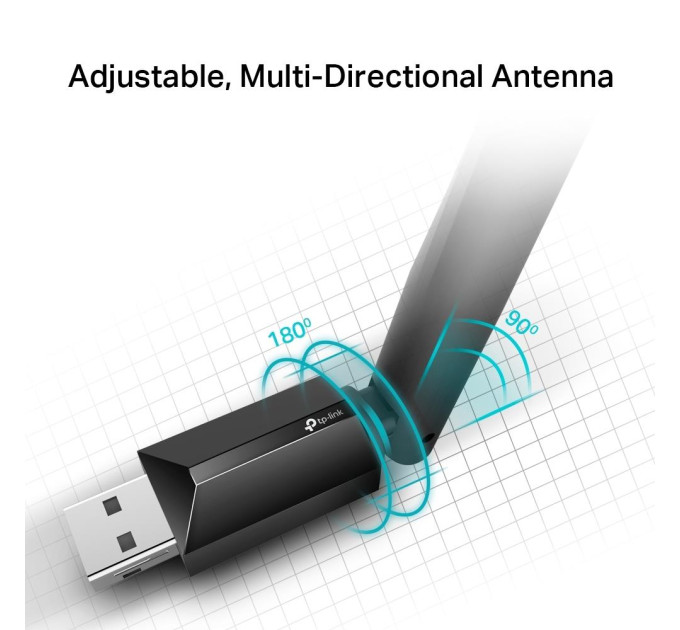 Безпровідний Wi-Fi адаптер  TP-LINK Archer T2U Plus