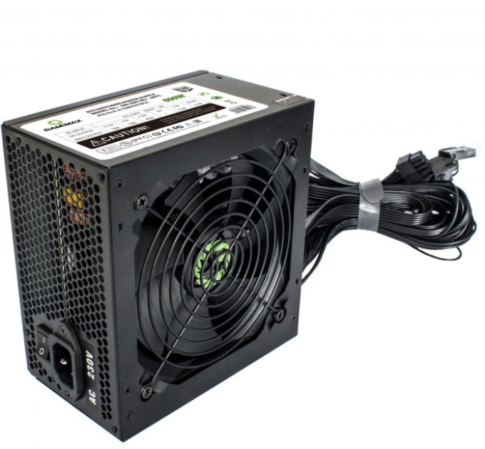 Блок живлення  GameMax GM-600 80+ APFC Black