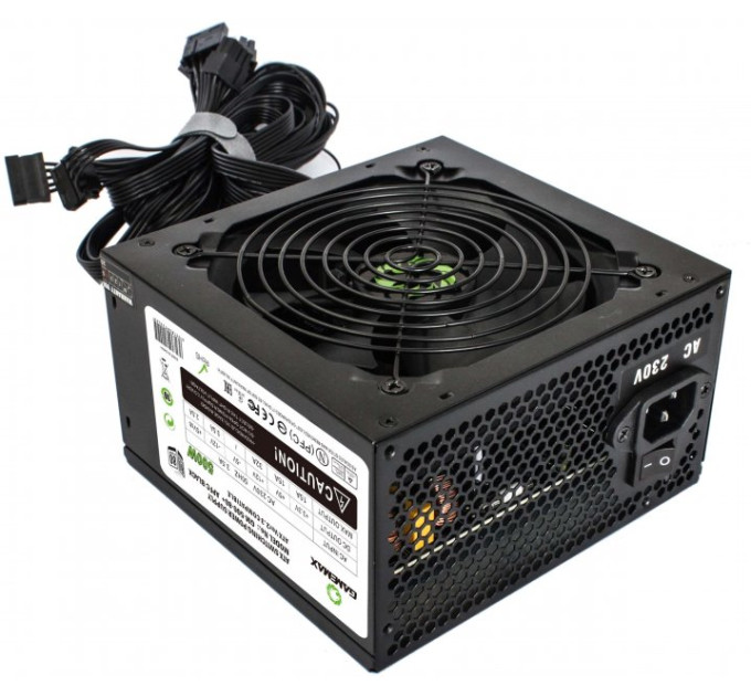 Блок живлення  GameMax GM-500 80+ APFC 500W Black