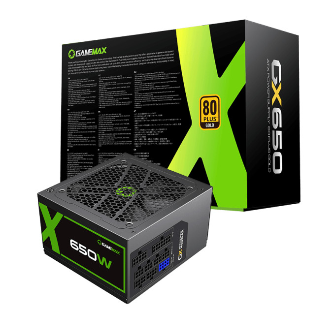 Блок живлення  Gamemax 650W GX-650 Modular