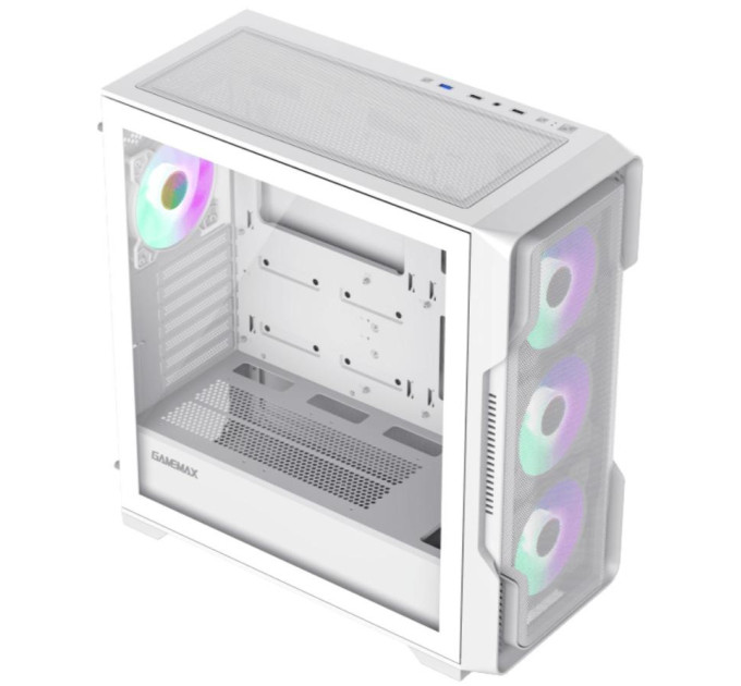 Корпус  Gamemax Siege White with window (Siege WT)