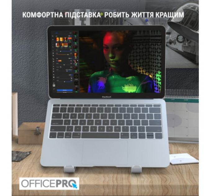 Підставка до ноутбука OfficePro LS320S Silver (LS320S)