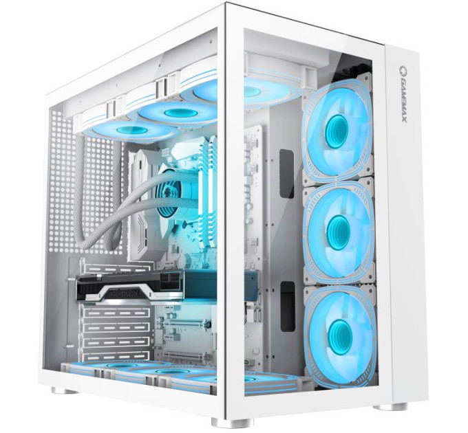 Корпус  Gamemax Infinity White with window