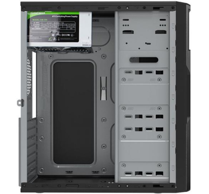 Корпус  Gamemax ET-211-500 500W Black
