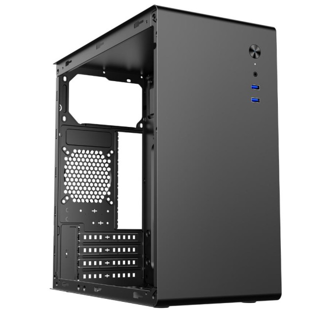 Корпус  Gamemax A200-BK-500B Black