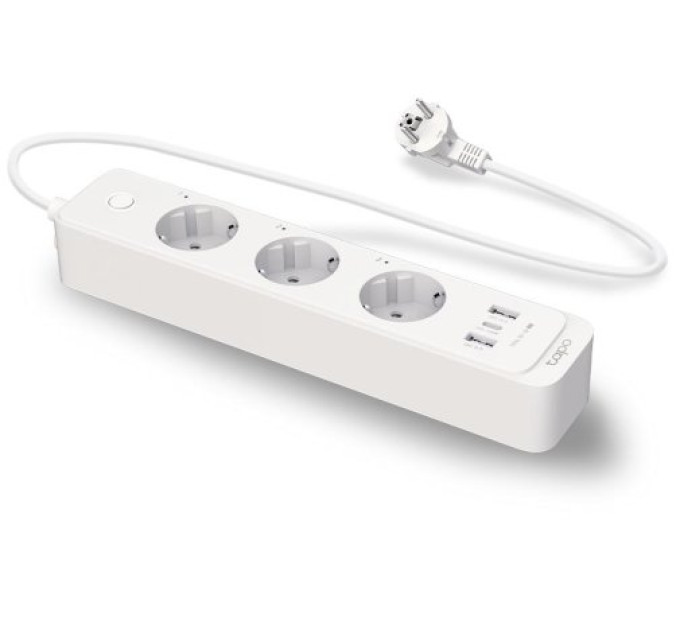 Мережевий фільтр  TP-Link Tapo P300 3/1.5m USB White