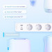 Мережевий фільтр  TP-Link Tapo P300 3/1.5m USB White
