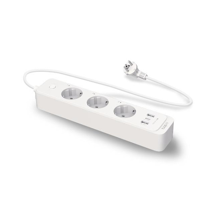 Мережевий фільтр  TP-Link Tapo P300 3/1.5m USB White
