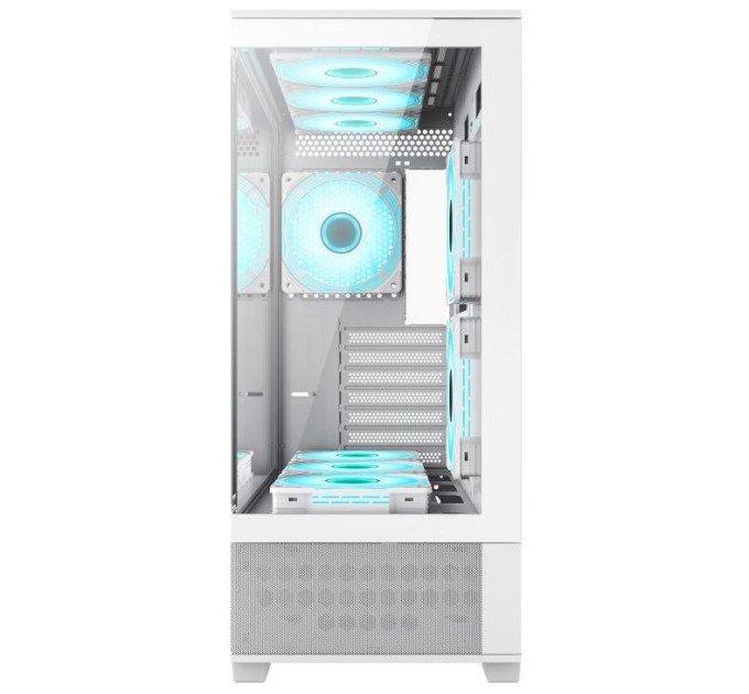 Корпус  Gamemax Vista AW White with window