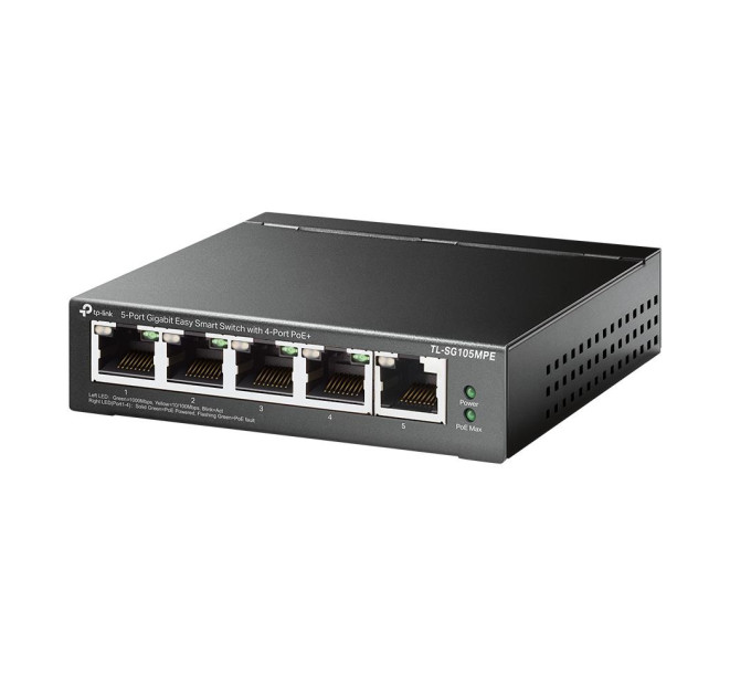 Комутатор  TP-Link TL-SG105MPE