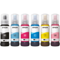 Чорнило  Epson 108 EcoTank L8050/L18050 cyan (C13T09C24A)
