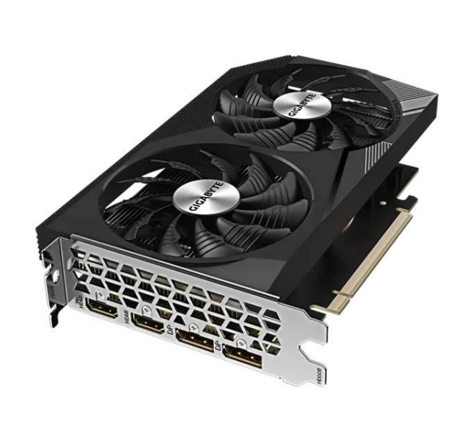 Відеокарта GF RTX 3050 8GB GDDR6 WindForce OC V2 Gigabyte (GV-N3050WF2OCV2-8GD)