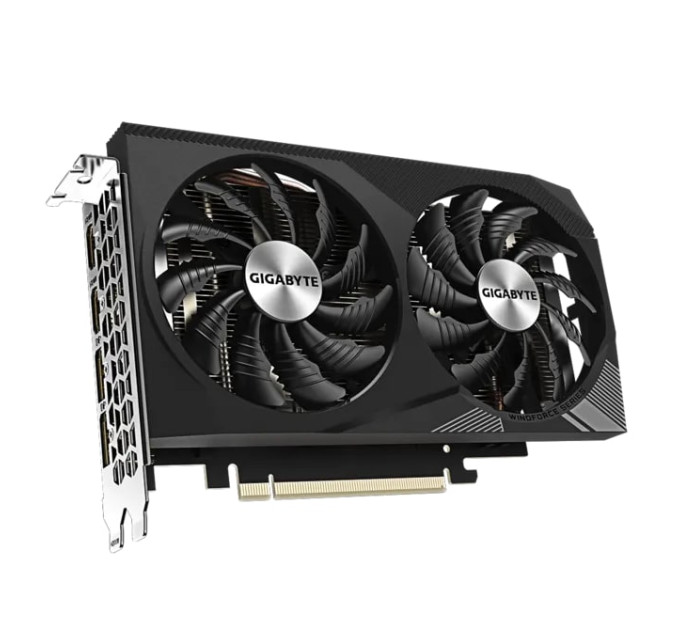 Відеокарта GF RTX 3050 8GB GDDR6 WindForce OC V2 Gigabyte (GV-N3050WF2OCV2-8GD)