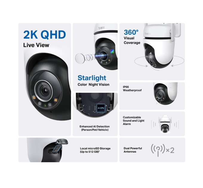 Камера TP-Link Tapo C520WS
