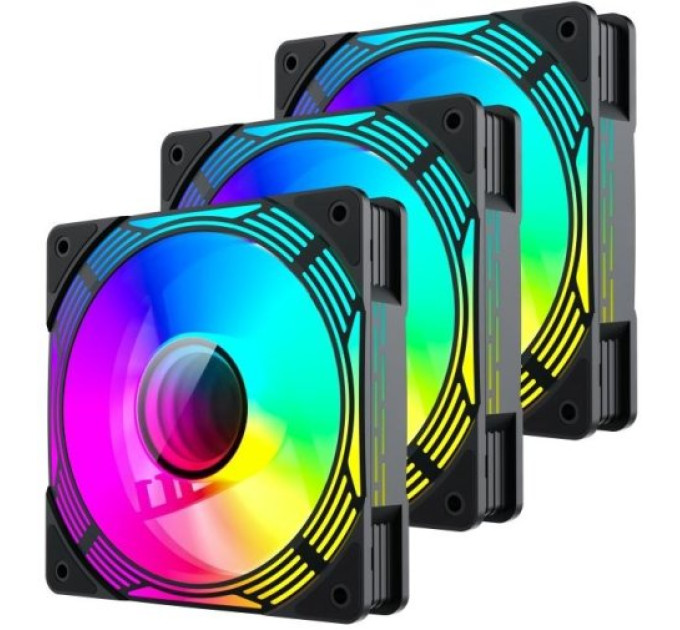 Кулер GAMEMAX KF300R BK ARGB fan