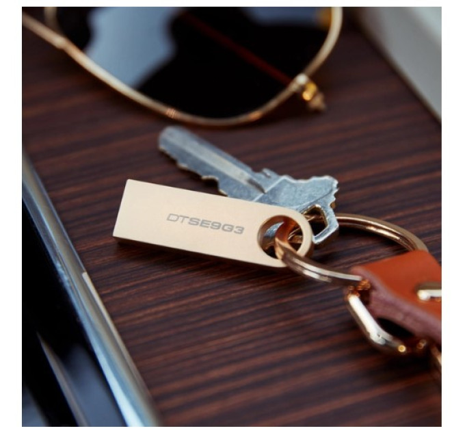 Флешка Kingston DataTraveler SE9 G3 128GB Gold (DTSE9G3/128GB)